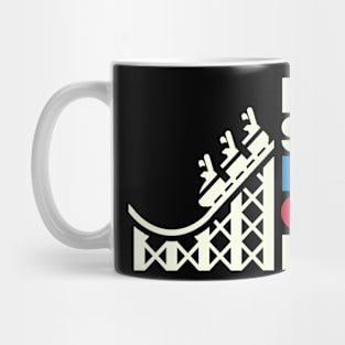 Eat, Sleep, RollerCoaster, Repeat - Theme Park Fan Mug